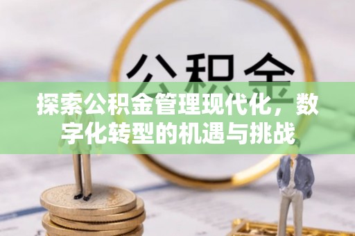 城口探索公积金管理现代化，数字化转型的机遇与挑战