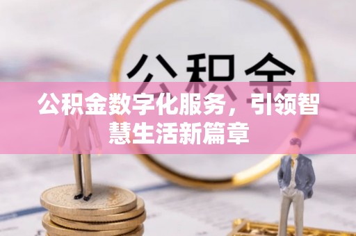城口公积金数字化服务，引领智慧生活新篇章