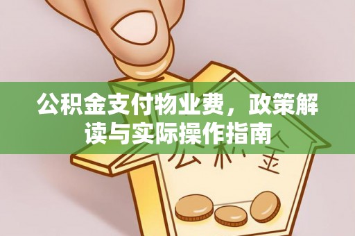 城口公积金支付物业费，政策解读与实际操作指南