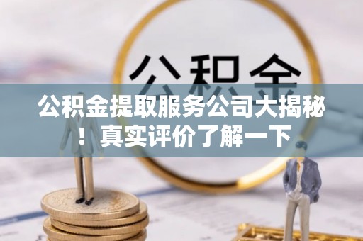 城口公积金提取服务公司大揭秘！真实评价了解一下