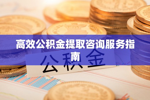 城口高效公积金提取咨询服务指南